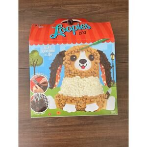 Alex Craft DIY Loopies Dog 13 pc Learn to Crochet and Sew Activity